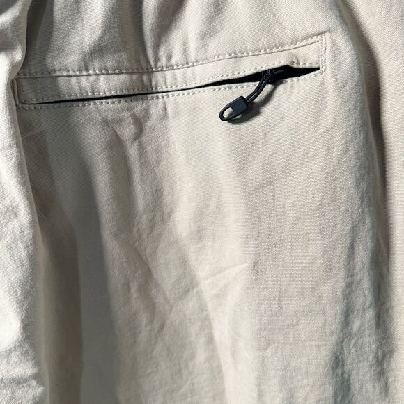 NWT Foundry Men’s Light Khaki Adjustable Waist Shorts - Size XXL - Picture 6 of 9